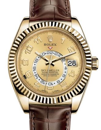 AAA Replica Rolex Sky Dweller 42mm Mens Watch 326138-0004