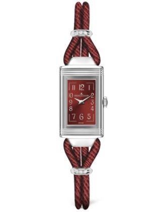 AAA Replica Jaeger-LeCoultre Reverso One Cordonnet Stainless Steel Watch 3268560