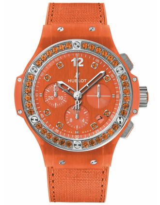 AAA Replica Hublot Big Bang Linen Orange Watch 341.XO.2770.NR.1206