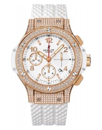 AAA Replica Hublot Big Bang Gold White Ladies Watch 341.pe.2010.rw.1704