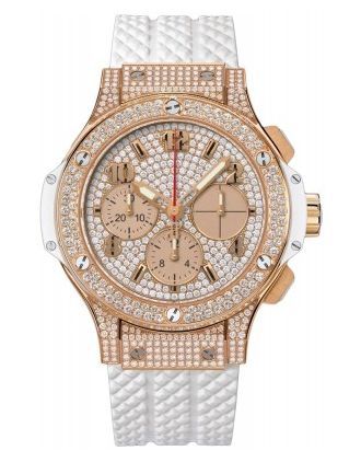 AAA Replica Hublot Big Bang Gold White Ladies Watch 341.pe.9010.rw.1704