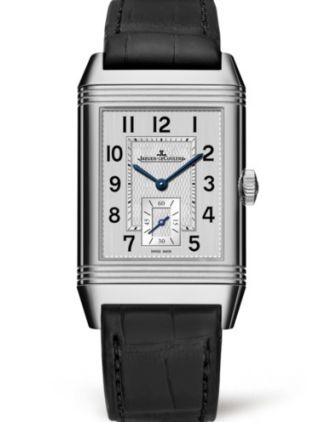 AAA Replica Jaeger-LeCoultre Reverso Classic Large Duoface Small Second Stainless Steel Watch 3848420