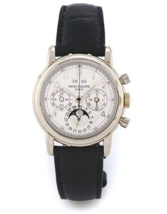 AAA Replica Patek Philippe Perpetual Calendar Chronograph Arabic Watch 3970G_Arabic