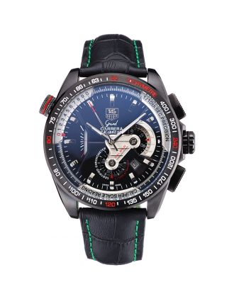 Tag Heuer Carrera Black Stainless Steel Case Black Dial 98247