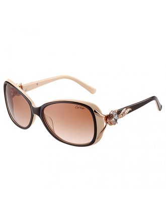 Cartier Decor Panthere Beige Frame Sunglasses 308072