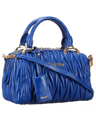 Miu Miu Top Handle Blue