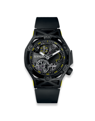 AAA Replica Hublot Techframe Ferrari Tourbillon Chronograph Carbon Watch 408.QU.0129.RX