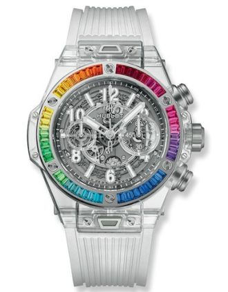 AAA Replica Hublot Big Bang Unico Sapphire Rainbow 45mm Watch 411.JX.4803.RT.4099