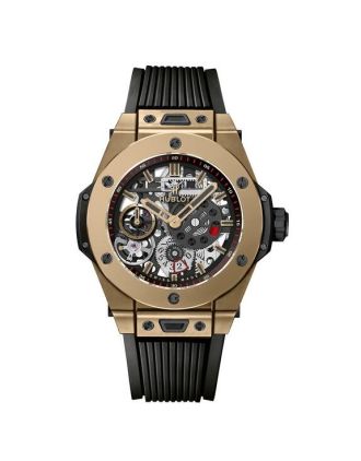 AAA Replica Hublot Big Bang Meca-10 Full Magic Gold 45MM Watch 414.MX.1138.RX