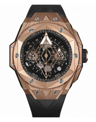 AAA Replica Hublot Big Bang Sang Bleu II King Gold Watch 418.OX.1108.RX.MXM19