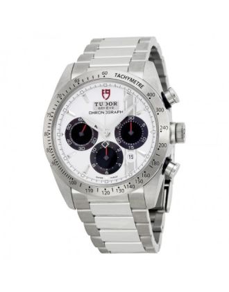 AAA Replica Tudor Fastrider Chronograph White Dial Stainless Steel Mens Watch 42000