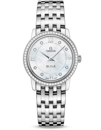 AAA Replica Omega De Ville Prestige 27.4mm Ladies Watch 424.15.27.60.55.001