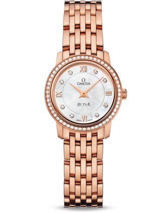 AAA Replica Omega De Ville Prestige 24.4mm Ladies Watch 424.55.24.60.55.002