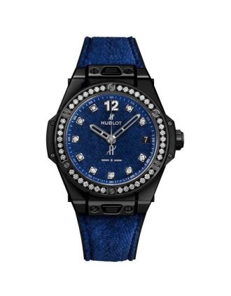 AAA Replica Hublot Big Bang One Click Italia Independent Blue Velvet Ladies Watch 465.CS.277L.NR.1204.ITI17