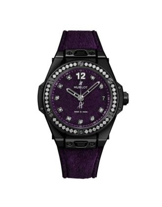 AAA Replica Hublot Big Bang One Click Italia Independent Purple Velvet Ladies Watch 465.CS.277V.NR.1204.ITI17