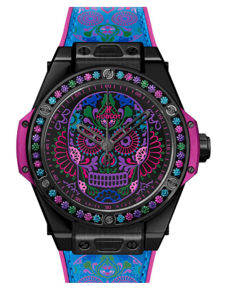 AAA Replica Hublot Big Bang One Click Calavera Catrina Watch 465.CX.1190.VR.1299.MEX18