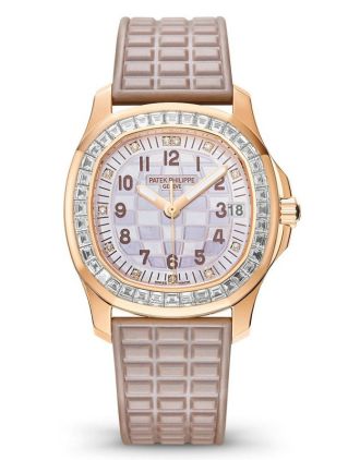 AAA Replica Patek Philippe Aquanaut Rose Gold Ladies Watch 5072R-001