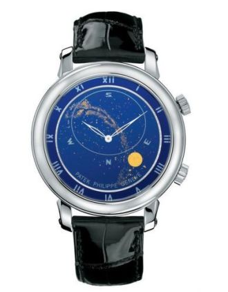 AAA Replica Patek Philippe Celestial Platinum Watch 5102P-001