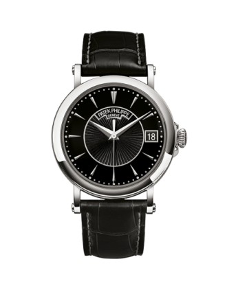 AAA Replica Patek Philippe Calatrava Black Watch 5153G-001