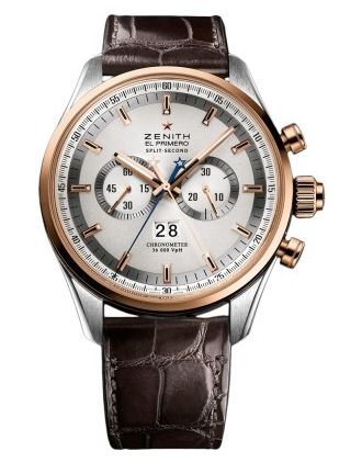 AAA Replica Zenith El Primero Rattrapante Chronograph Mens Watch 51.2050.4026/01.c713