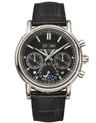 AAA Replica Patek Philippe Perpetual Calendar Split-Seconds Chronograph Watch 5204P-011