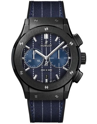 AAA Replica Hublot Classic Fusion Chronograph Italia Independent Pinstripe Watch 521.CM.2707.NR.ITI18