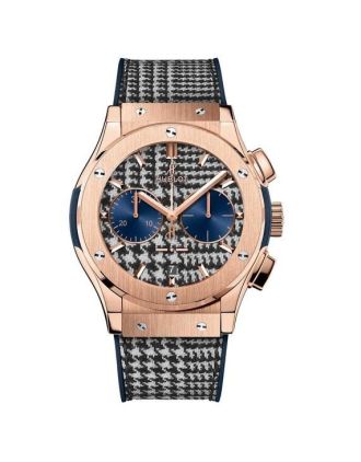 AAA Replica Hublot Classic Fusion Chronograph Italia Independent "Prince de Galles" Watch 521.OX.2704.NR.ITI17