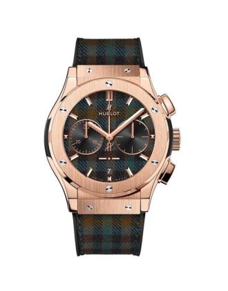AAA Replica Hublot Classic Fusion Chronograph Italia Independent "Tartan" Watch 521.OX.2705.NR.ITI17