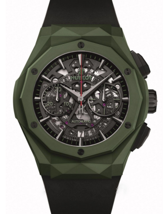 AAA Replica Hublot Classic Fusion Aerofusion Chronograph Orlinski Mexico Green Ceramic Watch 525.GX.0179.RX.ORL18
