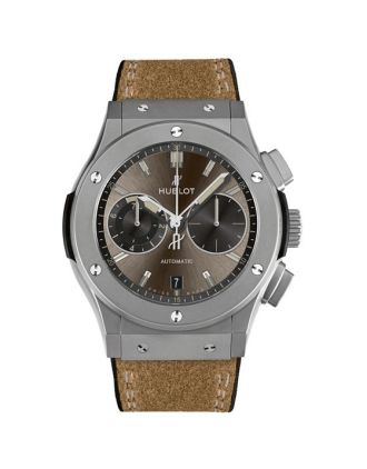 AAA Replica Hublot Classic Fusion Chronograph Chukker Titanium Mens Watch 537.NI.7417.VR