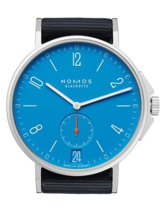 AAA Replica NOMOS Ahoi Datum Signalblau Mens Watch 554