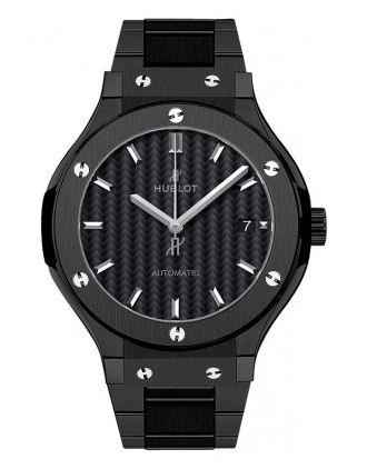 AAA Replica Hublot Classic Fusion Automatic Black Magic Ceramic Mens Watch 565.cm.1771.cm