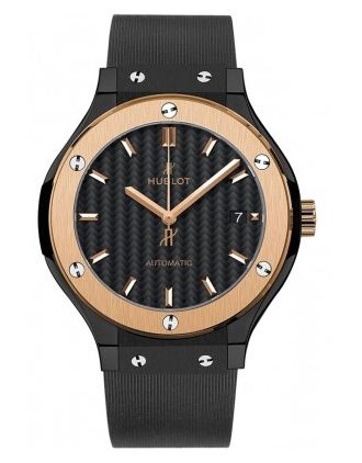 AAA Replica Hublot Classic Fusion Automatic Black Magic Ceramic Mens Watch 565.co.1781.rx