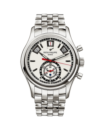 AAA Replica Patek Philippe Annual Calendar Chronograph Stainless Steel Watch 5960/1A-001
