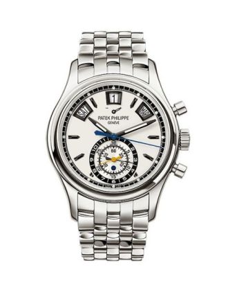 AAA Replica Patek Philippe Annual Calendar Chronograph Stainless Steel Leicester Watch 5960/1A-011