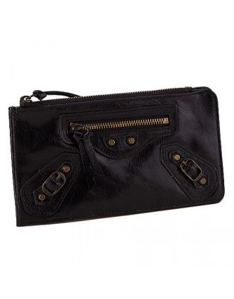 Balenciaga Giant Envelope Wallet Black