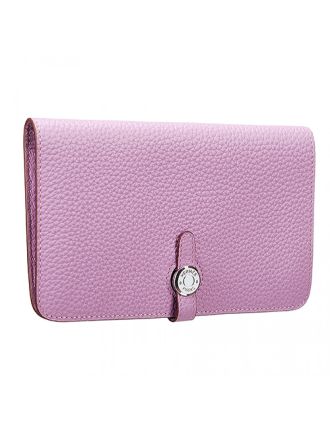 Hermes Dogon Wallet Pink 18926639