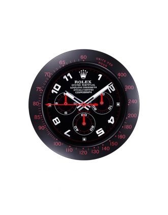 Rolex Daytona Cosmograph Wall Clock Black-Red 621908
