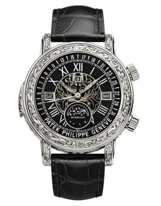 AAA Replica Patek Philippe Grand Complications Sky Moon Tourbillon Watch 6002G-010