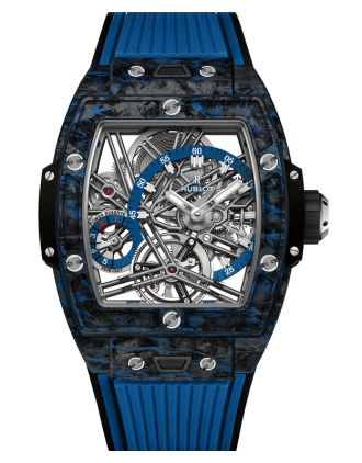AAA Replica Hublot Spirit Of Big Bang Tourbillon Carbon Blue Watch 645.QL.7117.RX