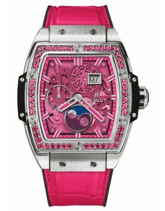 AAA Replica Hublot Spirit Of Big Bang Moonphase Titanium Pink Watch 647.NX.7371.LR.1233