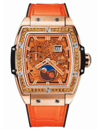 AAA Replica Hublot Spirit Of Big Bang Moonphase King Gold Orange Watch 647.OX.5381.LR.1206