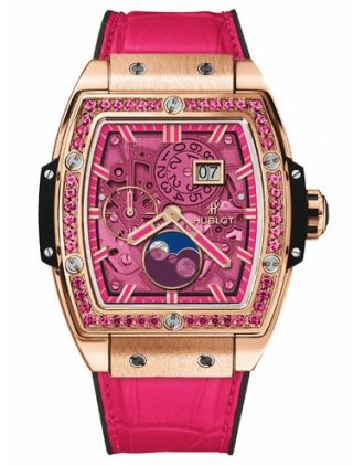 AAA Replica Hublot Spirit Of Big Bang Moonphase King Gold Pink Watch 647.OX.7381.LR.1233