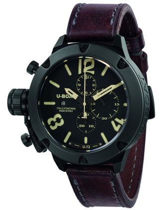 AAA Replica U-Boat Classico 53 Titanium IPB Limited Edition Watch 6548/1