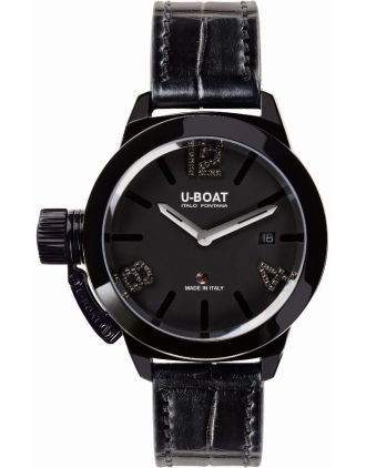 AAA Replica U-Boat Classico 40 Black Diamonds Watch 6951