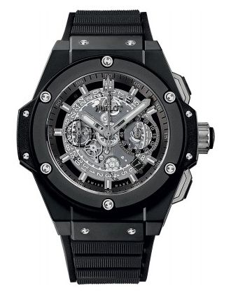 AAA Replica Hublot King Power UNICO Ceramic Black Magic Mens Watch 701.ci.0170.rx