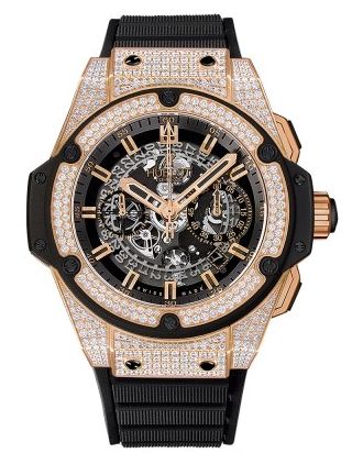 Swiss Hublot King Power UNICO Gold Mens Watch 701.ox.0180.rx.1704