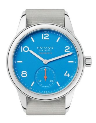 AAA Replica NOMOS Club Neomatik Signalblau Ladies Watch 742