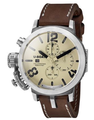 AAA Replica U-Boat Classico 48 Chrono Sterling Silver Limited Edition Watch 7452