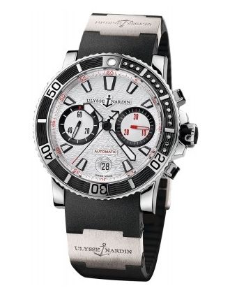 AAA Replica Ulysse Nardin Maxi Marine Diver Chronograph Mens Watch 8003-102-3/916